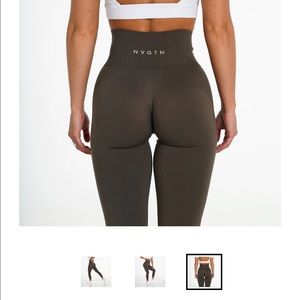 NVGTN Olive solid Seamless Leggings